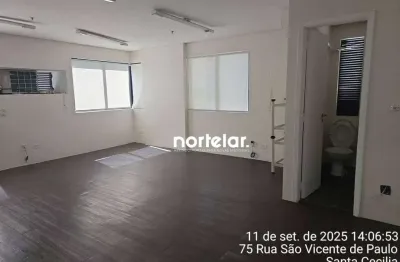 Sala, 33 m² - venda por r$ 340.000,00 ou aluguel por r$ 2.980,00/mês - parque santa cecília - são paulo/sp