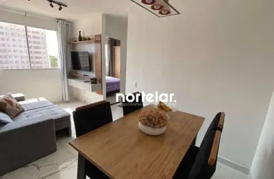 Apartamento com 2 quartos à venda, 40 m² por r$ 250.000 - parque do carmo - são paulo/sp