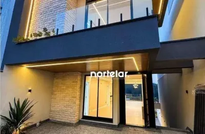Imóvel exclusivo no portal dos ipês sofisticação, modernidade e integração com a natureza  3 suítes no pavimento superior 2 com closet + sacadas com p