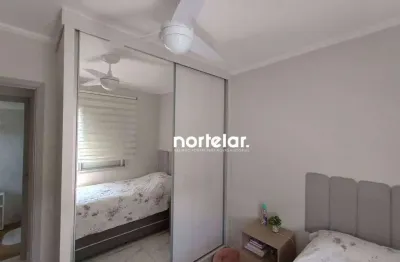 Apartamento à venda na freguesia do ó!  apartamento de 2 quartos com sala, cozinha, lavanderia, 1 banheiro e uma ampla varanda com cobertura instalada