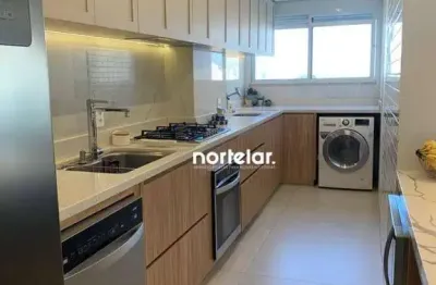 Apartamento com 4 dormitórios à venda, 136 m² por r$ 2.240.000,00 - vila anastácio - são paulo/sp