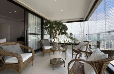 Apartamento com 4 dormitórios à venda, 220 m² por r$ 4.350.000 - sumaré - são paulo/sp