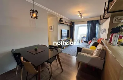 Apartamento com 3 dormitórios para alugar, 74 m² por r$ 5.460,00/mês - parque são domingos - são paulo/sp