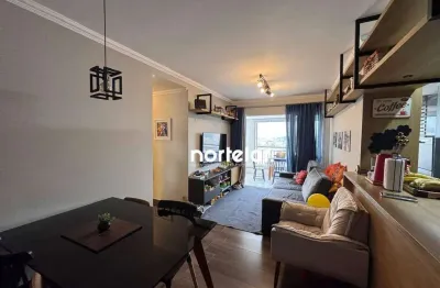 Apartamento com 3 dormitórios para alugar, 74 m² por R$ 5.460,00/mês - Parque São Domingos - São Paulo/SP