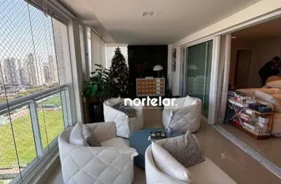 Apartamento com 4 dormitórios à venda, 241 m² por r$ 4.400.000,00 - jardim das perdizes - são paulo/sp