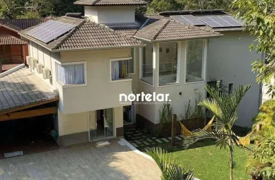 Fazendinha - 4d/3stes. integrada, gourmet, piscina, lareira, hóspedes, escritório!