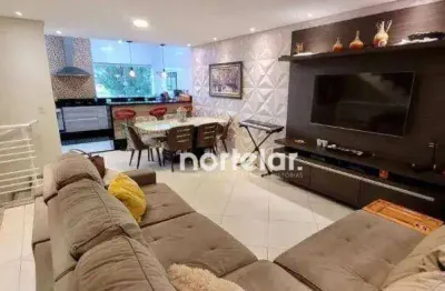 Sobrado com 3 dormitórios à venda, 149 m² por r$ 839.000,00 - jardim regina - são paulo/sp