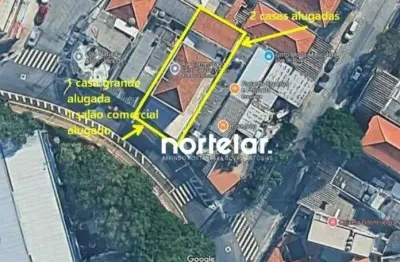 Terreno de 267m - Comercial e Residencial Gerando Renda de Aluguéis -  Jardim Cidade Pirituba - São Paulo/SP