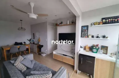 Apartamento com 2 dormitórios para alugar, 45 m² por R$ 4.385,00/mês - Parque Industrial Tomas Edson - São Paulo/SP