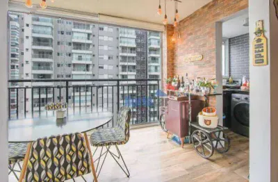 Apartamento com 2 dormitórios à venda, 60 m² por r$ 710.000,00 - vila anastácio - são paulo/sp