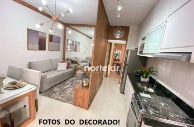 Apartamentos novo decorado,  com 2 quartos  à venda, 45 m²  -   vila cruz das almas - são paulo/sp.