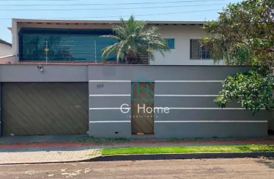 Sobrado alto padrão com 4 dormitórios à venda, 290 m² por r$ 1.350.000,00 - jardim nápoles - londrina/pr