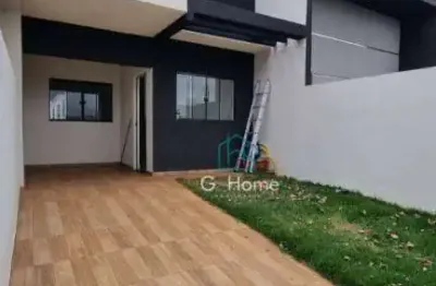 Casa com 2 dormitórios à venda, 72 m² por r$ 260.000,00 - colinas - londrina/pr