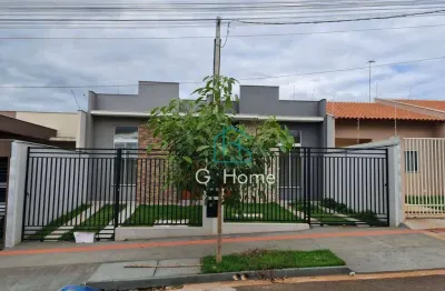 Casa com 3 dormitórios à venda, 72 m² por r$ 400.000,00 - jardim são paulo ii - londrina/pr