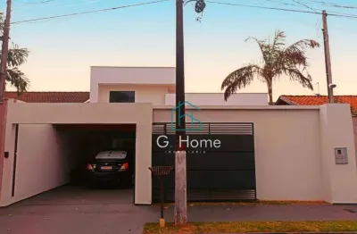Casa com 3 dormitórios à venda, 155 m² por r$ 615.000,00 - jardim neman sahyun - londrina/pr
