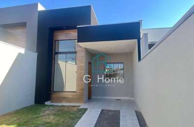 Casa com 3 dormitórios à venda, 79 m² por r$ 380.000,00 - jardim são paulo ii - londrina/pr