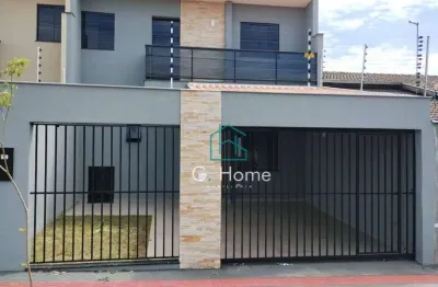 Sobrado com 3 dormitórios à venda, 95 m² por r$ 480.000,00 - jardim portal dos pioneiros - londrina/pr