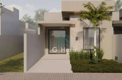 Ótima casa em construção com 3 dormitórios à venda, 88 m² por r$ 615.000 - condomínio morada das flores - cambé/pr
