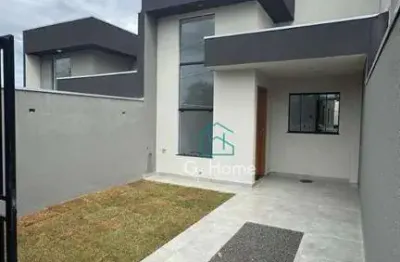 Casa com 3 dormitórios à venda, 75 m² por r$ 330.000,00 - jardim são paulo - londrina/pr