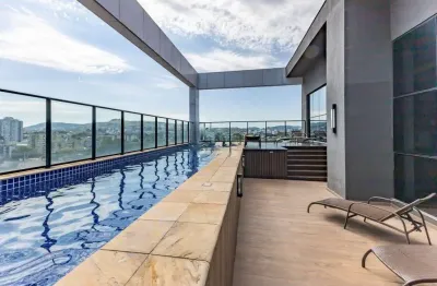 Apartamento semi mobiliado 03 dormitórios com vista  e 02 vagas de garagem