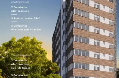 Lindo apartamento novo 3 suítes na tristeza 100m² de área privativa