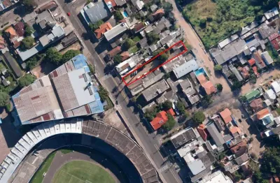 Terreno à venda na Avenida Doutor Carlos Barbosa, 370, Azenha, Porto Alegre