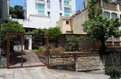 Terreno com casa antiga habitável à venda - rio branco - porto alegre/rs