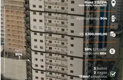 Apartamento com 3 quartos à venda na Rua 212, 214, Centro, Itapema