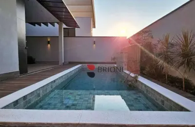 Casa a venda em condomínio quinta dos ventos 193m² 3 quartos/suítes , em ribeirão preto/sp i imobiliária em ribeirão preto i brioni imóveis