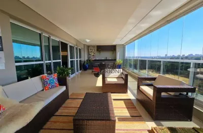 Apartamento alto padrão com 237m², 3 quartos/suítes à venda no edifício cidade de vancouver em ribeirão preto/sp i imobiliária brioni imóveis