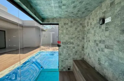 Casa térrea  alto padrão com 230 m², 03  quartos à venda no condomínio terras de siena em ribeirão preto/sp i imobiliária brioni imóveis