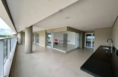 Apartamento de alto padrão a venda com 276 m2, 4 suítes no condomínio marquises park residence em ribeirão preto i imobiliária brioni imóveis