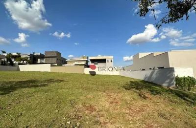 Terreno de alto padrão a venda com 487 m2, no condomínio reserva santa luisa em ribeirão preto i imobiliária brioni imóveis