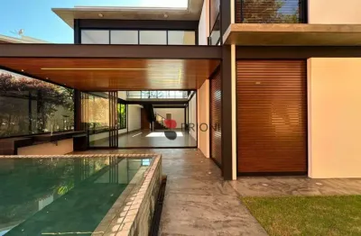 Casa de alto padrão a venda com 468 m², possui 4 quartos no condomínio bela vista em ribeirão preto i imobiliária brioni imóveis
