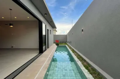 Casa à venda com 208m², 3 quartos/suítes em condomínio quinta dos ventos em ribeirão preto i imobiliária brioni imóveis