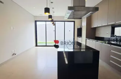 Casa à venda com 208m², 3 quartos/suítes em condomínio quinta dos ventos em ribeirão preto i imobiliária brioni imóveis