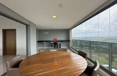 Apartamento de alto padrão a venda com 376 m², possui 4 quartos no condomínio cidade de montreal em ribeirão preto i imobiliária brioni imóveis