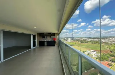 Apartamento alto padrão com 237m², 3 quartos/suítes à venda no edifício cidade de vancouver em ribeirão preto/sp i imobiliária brioni imóveis