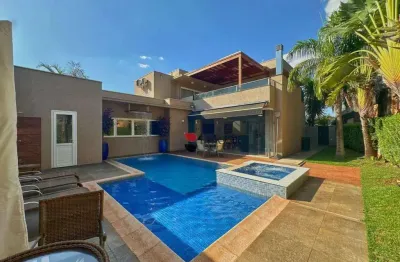 Casa térrea com 405m², 4 quartos/suítes, no condomínio ipê amarelo em ribeirão preto/sp i imobiliária brioni imóveis