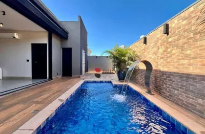 Casa sobrado alto padrão com 243 m², 03 quartos à venda no condomínio alto do castelo em ribeirão preto/sp i imobiliária brioni imóveis