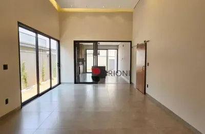 Casa térrea alto padrão com 180m², 3 quartos, à venda no condomínio villa di san paolo em ribeirão preto/sp i imobiliária brioni imóveis