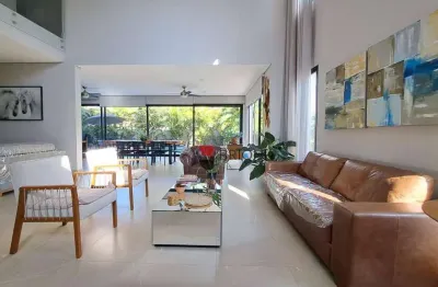 Casa alto padrão com 380m², 3 quartos/suítes para locação no Condomínio Reserva Santa Luisa em Ribeirão Preto/SP I Imobiliária Brioni imóveis