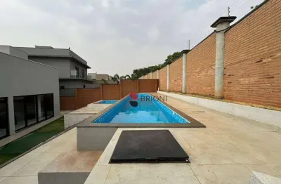 Casa térrea  alto padrão com 260m² 3 quartos/suíte condomínio residencial vista bella, em ribeirão preto/sp i imobiliária brioni imóveis.