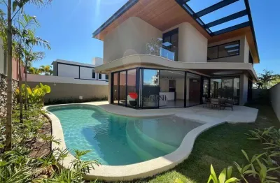 Casa sobrado alto padrão com 403 m², 4 quartos suítes à venda no Condomínio Bela Vista em Ribeirão Preto/SP I Imobiliária Brioni imóveis