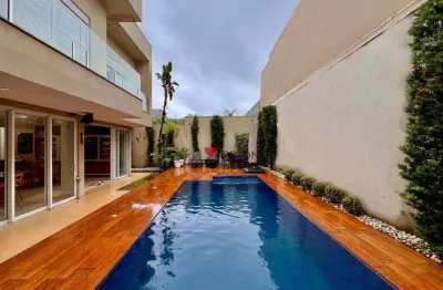 Casa sobrado alto padrão com 414m², 5 quartos à venda no condomínio alphaville 2 em ribeirão preto/sp i imobiliária brioni imóveis