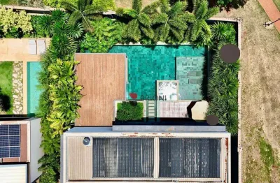 Casa sobrado com 733m², 5 quartos/suítes à venda, condomínio borda do parque no jardim olhos d'água, em ribeirão preto i imobiliária em ribeirão preto
