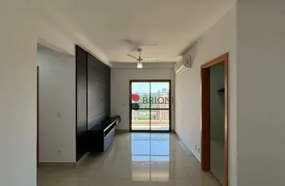 Apartamento com 2 dormitórios para alugar, 71 m² por r$ 4.444,46/mês - jardim irajá - ribeirão preto/sp