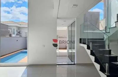 Sobrado alto padrão no condomínio san marco, 195,63m², 3 quartos/suítes, à venda em ribeirão preto/sp i imobiliária brioni imóveis