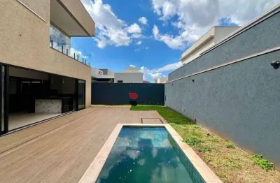 Casa alto padrão com 230m², 3 quartos à venda no condomínio vivendas da mata em ribeirão preto/sp i imobiliária brioni imóveis