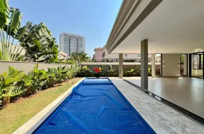 Casa sobrado à venda no condomínio buganville, com 552m², 4 suítes, jardim olhos d'água m ribeirão preto/sp i imobiliária brioni imóveis